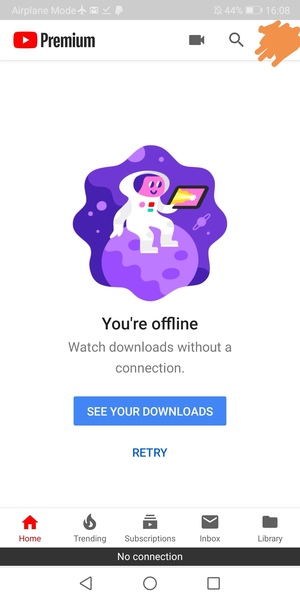 Is there any way of downloading videos etc on iPads without internet?