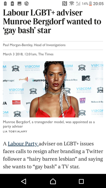 Munroe - Childline 's first LGBT+ campaigner.