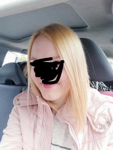 Bleached hair, posting for traffic