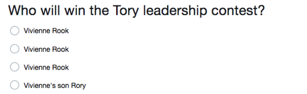 Westminstenders: Tory Natural Selection