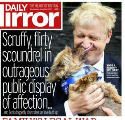 This newspaper headline 😂