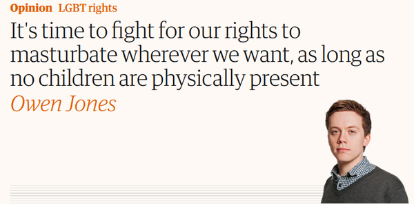 Owen Jones Twitter feed