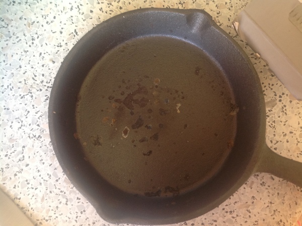 AIBU to use this pock marked cast iron pan?