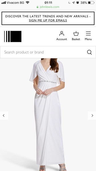 To be freaking the freak out!? (wedding dress related)
