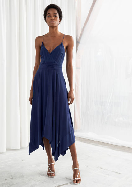 Unusual but lovely dress for October registry wedding