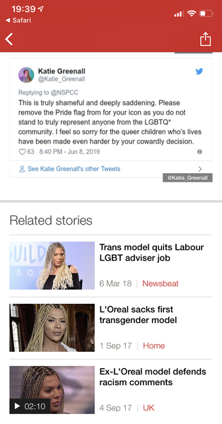 Munroe - Childline 's first LGBT+ campaigner.