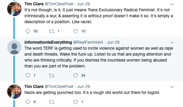 Tim Clare, poet