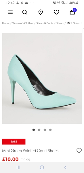 Please help me find mint green court shoes