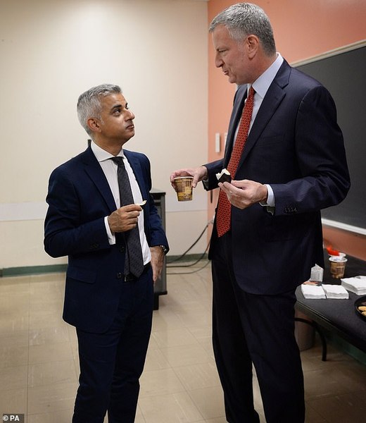 Is Sadiq really this short?