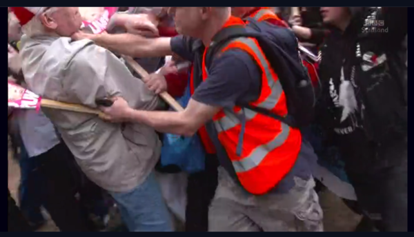 to think you don't go around assaulting people
