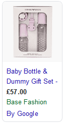To think people spend too much on their children