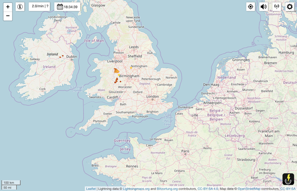 Thunderstorm watch summer 2019