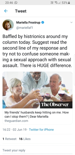 Mariella Frostrup's latest advice column