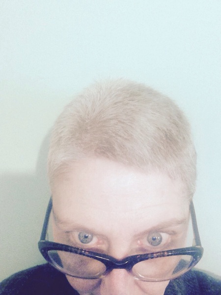 I did it. I went grey.