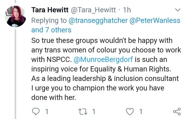 Munroe - Childline 's first LGBT+ campaigner.