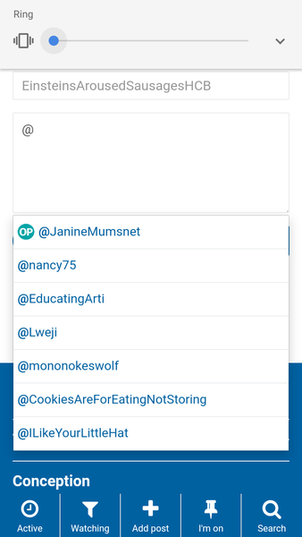 Improvements to @ mentioning