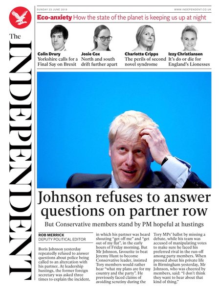 Westminstenders: Brace Yourself It's Gonna BeBoris