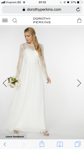 To be freaking the freak out!? (wedding dress related)