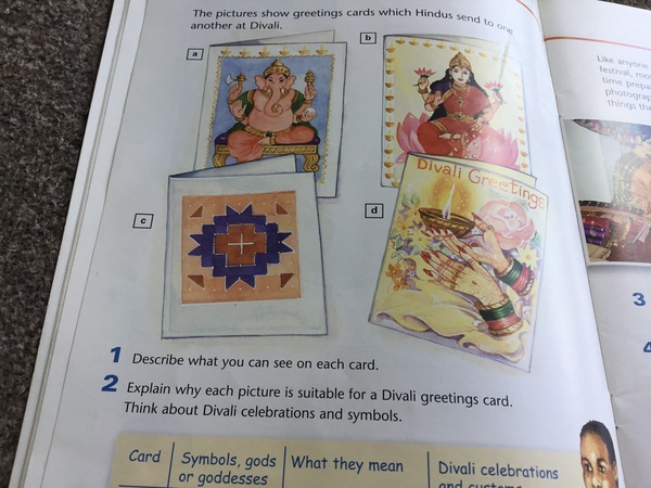 What is this symbol? Hindu festival card (sort of homework)