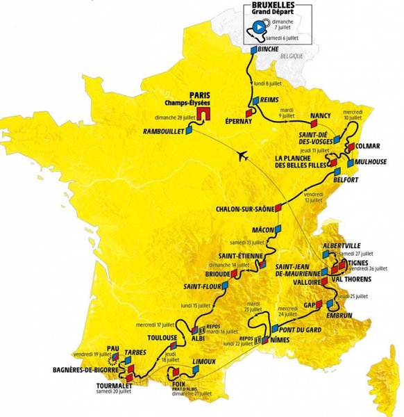 Le Tour 2019 MN Peloton rides out.