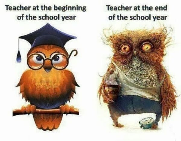 To feel the rage with “teacher tired” posts