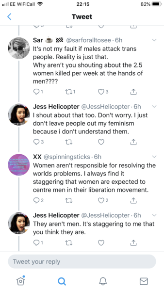The Freedom Programme: “Women don’t have penises”