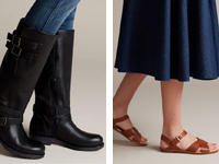 Get up to 50% off shoes at Clarks this weekend