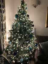 I've Finally Given In And Gone Modern. Show Me Your Tinsel-Less Trees?
