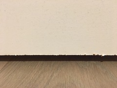 Decorator damaged door. What would you do?
