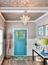 Wallpaper on ceilings. Bad idea?