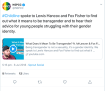 Munroe - Childline 's first LGBT+ campaigner.