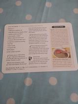 Old 80s or 90s recipe card pork chops chive cream sauce