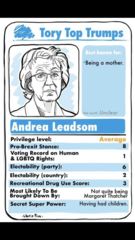 Westminstenders: Tory Natural Selection