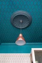 Wallpaper on ceilings. Bad idea?