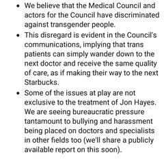 Trans medicine, the regulators striking back?