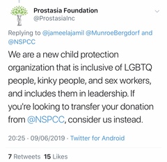 Potential Systemic Safeguarding failures in NSPCC / Childline illustrated by appointment & ending of relationship with Munroe Bergdorf Thread 2