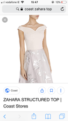 Top to go over skirt for wedding
