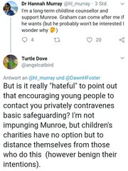 Munroe - Childline 's first LGBT+ campaigner.