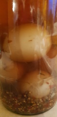 To think that pickled eggs are...