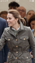 In these pictures has Kate done something to thicken her hairline?