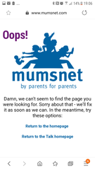 To find an interesting thread only to see it doesn't exist!