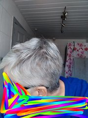 I did it. I went grey.