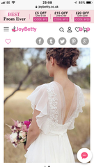 To be freaking the freak out!? (wedding dress related)