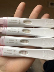 Anyone else obsessed with testing still after getting their BFP?