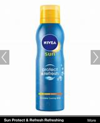 Help me find suncream that's not sticky