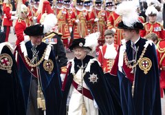 Royal style & gossip: the gowns and glamour of the Garter