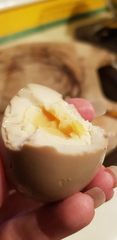 To think that pickled eggs are...