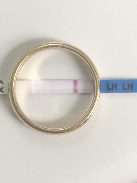 Line eyes for OPK test