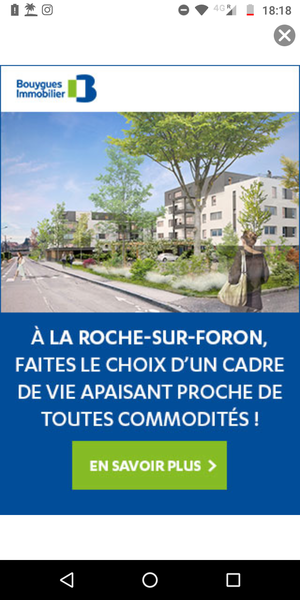 Pop up every few seconds