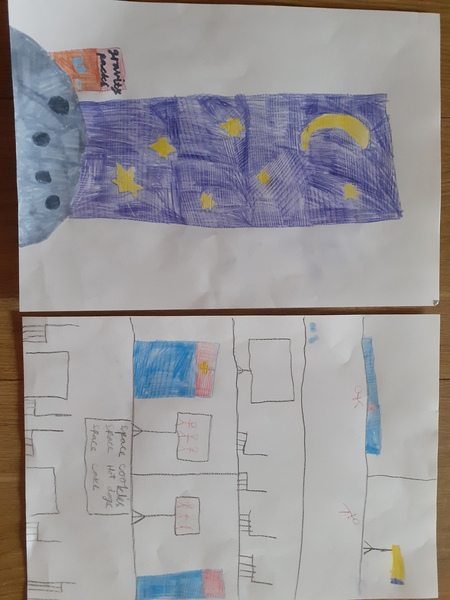 What should the first hotel on the moon look like? Share your children’s drawings